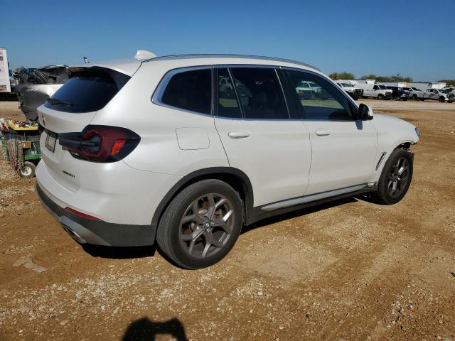 BMW X3 XDRIVE3 2022 white  gas 5UX53DP05N9N39743 photo #4