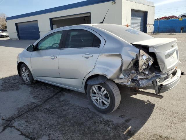 CHEVROLET SONIC 2012 silver sedan 4d gas 1G1JC5SB0C4209770 photo #3