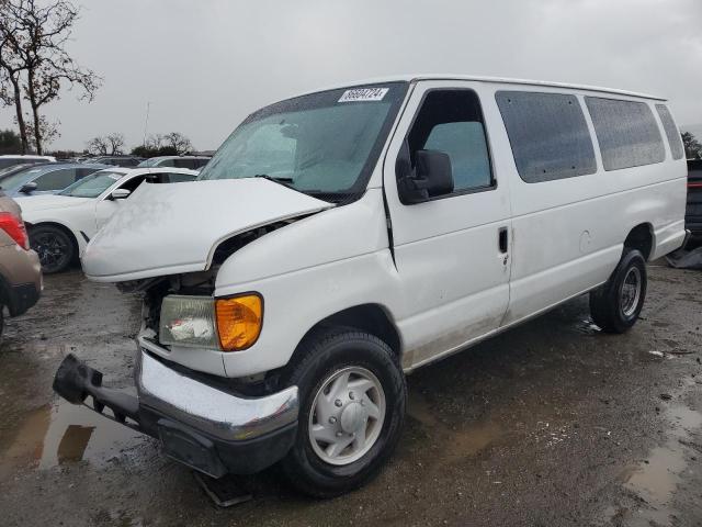 FORD ECONOLINE 2006 white extended gas 1FBSS31LX6HA32286 photo #1