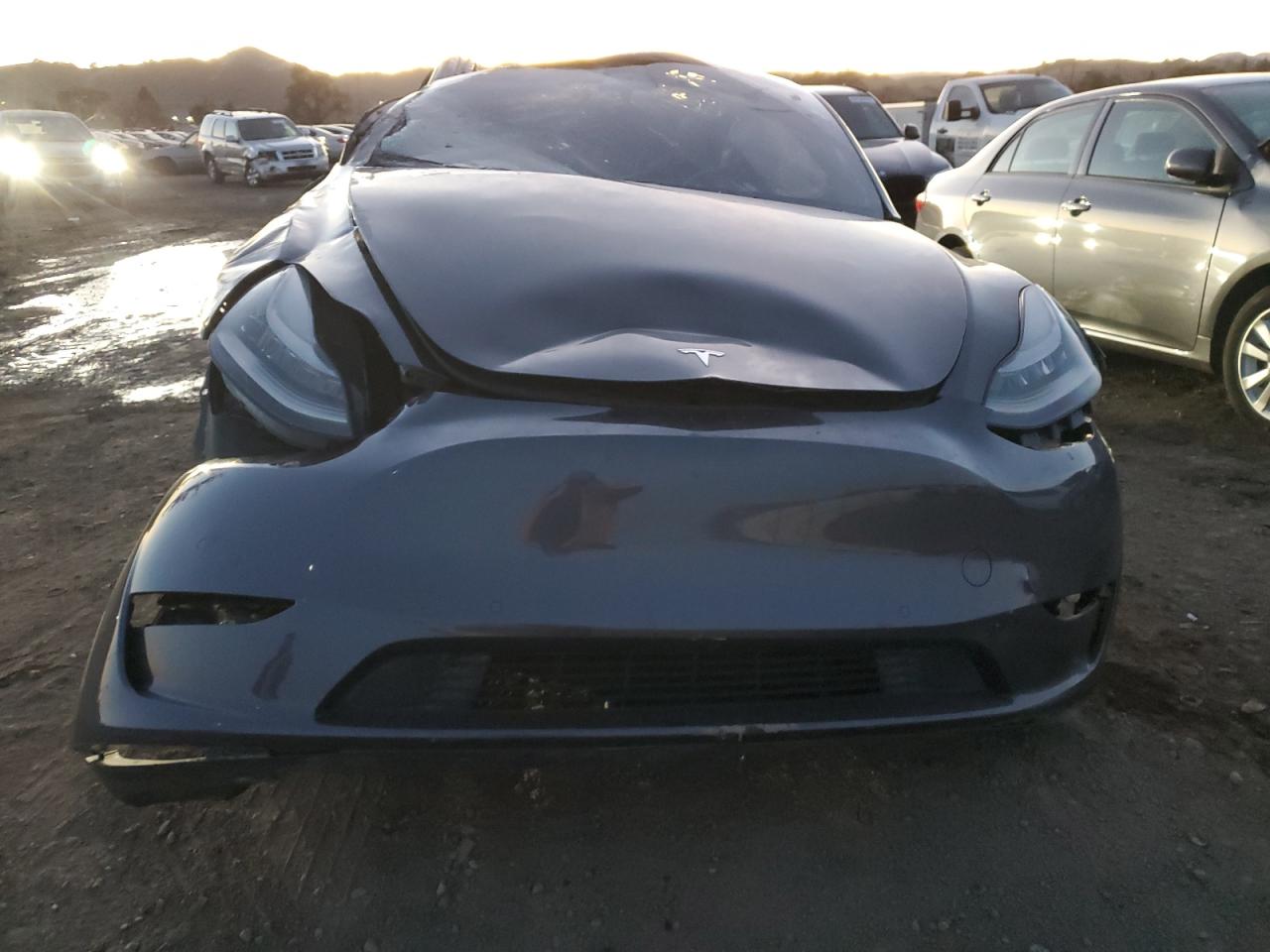 Lot #3024344565 2021 TESLA MODEL Y