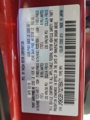 2016 MAZDA CX-5 SPORT - JM3KE2BY7G0786471