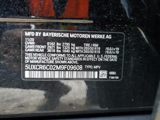 2021 BMW X5 XDRIVE4 - 5UXCR6C02M9F09608