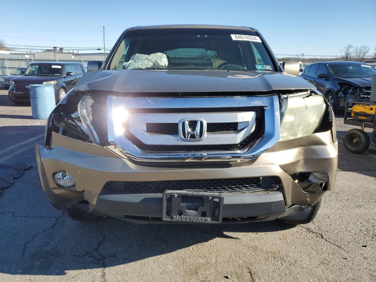 Lot #3033237843 2010 HONDA PILOT EX