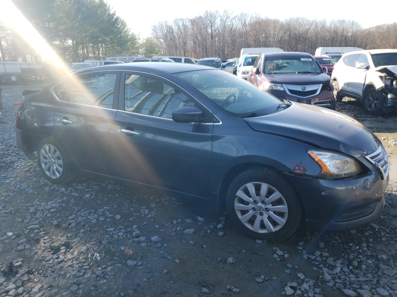 Lot #3034589750 2014 NISSAN SENTRA S