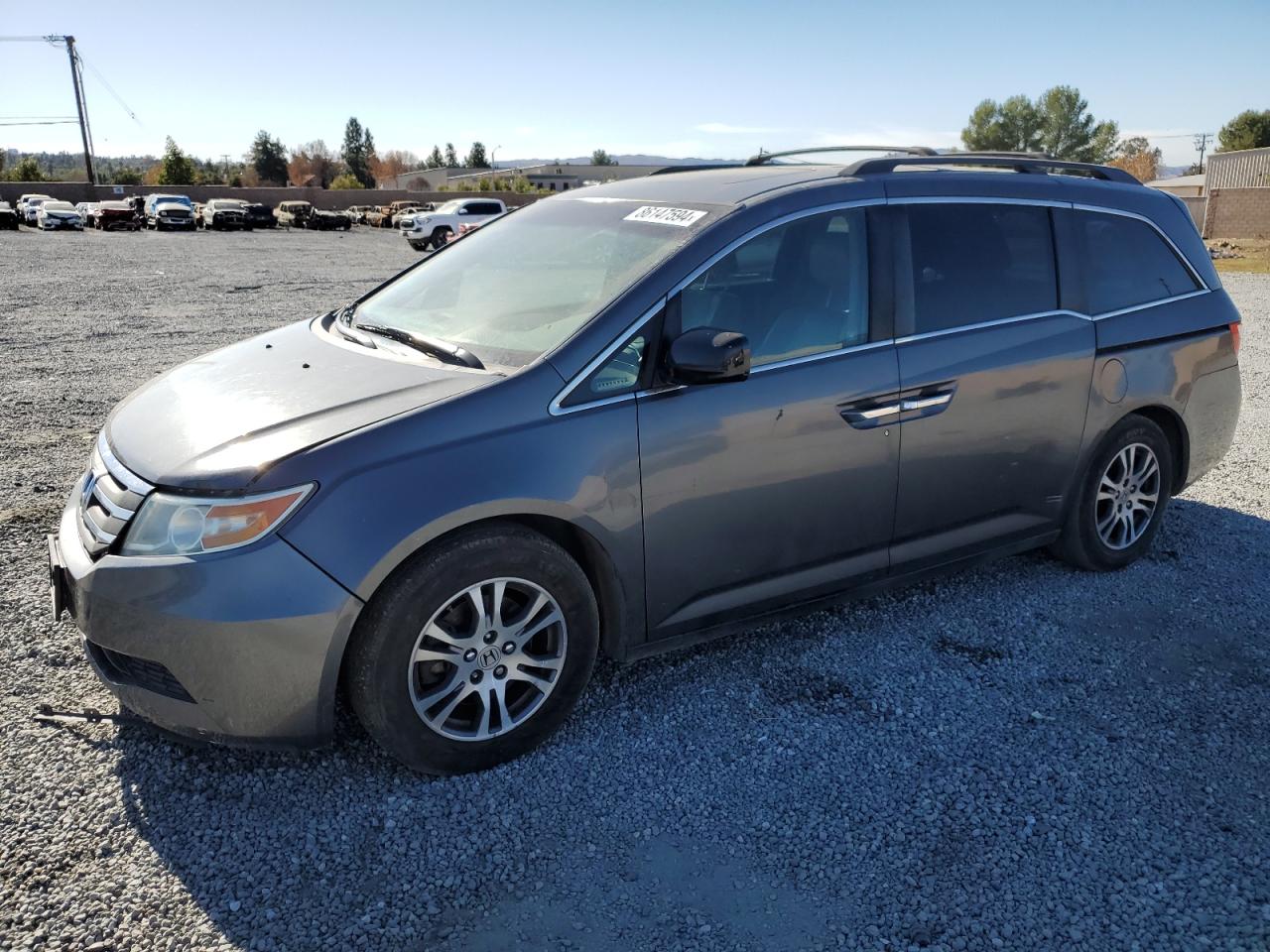 Lot #3033607182 2011 HONDA ODYSSEY EX