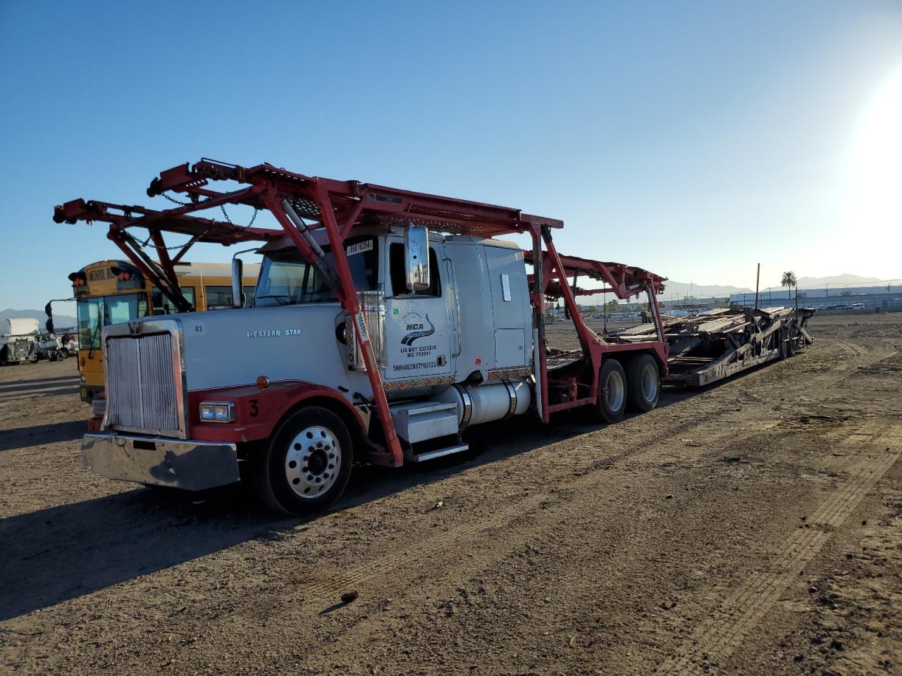 Lot #3041785444 2007 WESTERN STAR/AUTO CAR CONVENTION