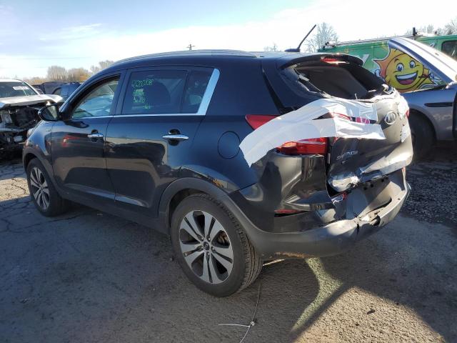 KIA SPORTAGE 2012 black  gas KNDPCCA25C7175377 photo #3