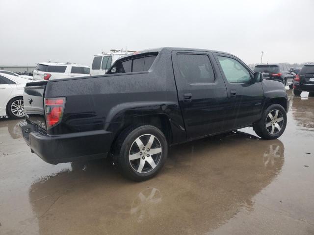 HONDA RIDGELINE 2014 black  gas 5FPYK1F63EB013369 photo #4