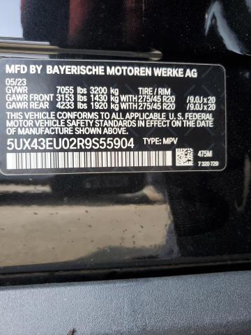 5UX43EU02R9S55904 2024 BMW X5 XDRIVE5