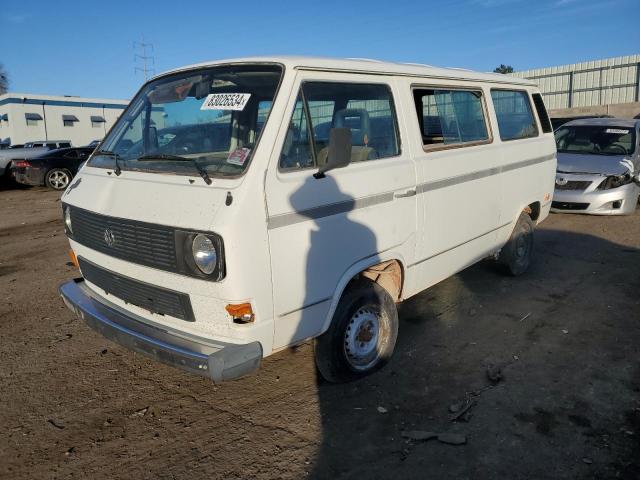 VOLKSWAGEN VANAGON BU 1985 white  gas WV2YB0254FH019300 photo #1