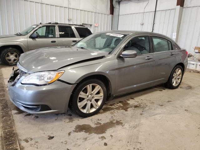 CHRYSLER 200 TOURIN 2013 gray  gas 1C3CCBBB6DN598509 photo #1