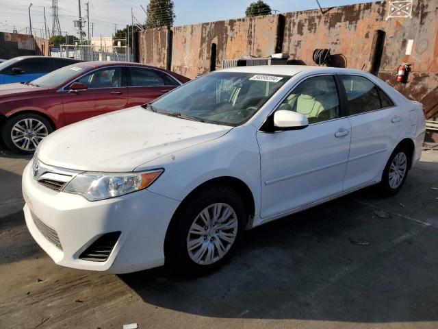 TOYOTA CAMRY BASE 2012 white  gas 4T1BF1FK6CU523070 photo #1