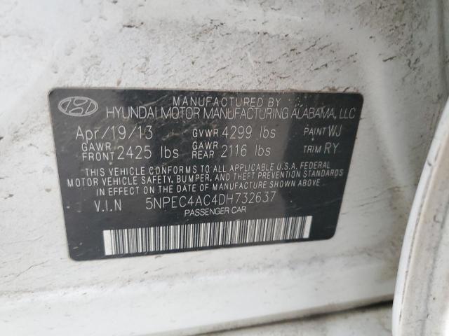 2013 HYUNDAI SONATA SE - 5NPEC4AC4DH732637