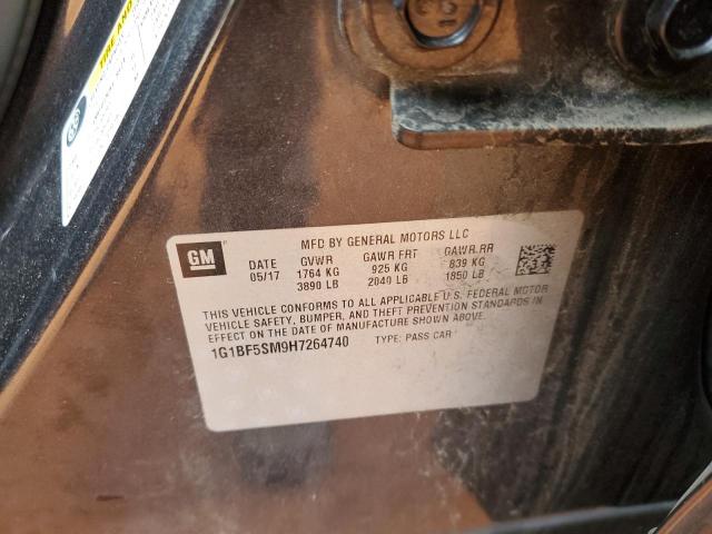 2017 CHEVROLET CRUZE PREM - 1G1BF5SM9H7264740