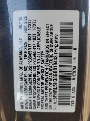 2016 HONDA ODYSSEY SE - 5FNRL5H38GB010443