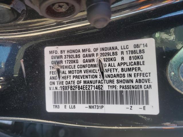 VIN 19XFB2F84EE271462 2014 HONDA CIVIC no.13