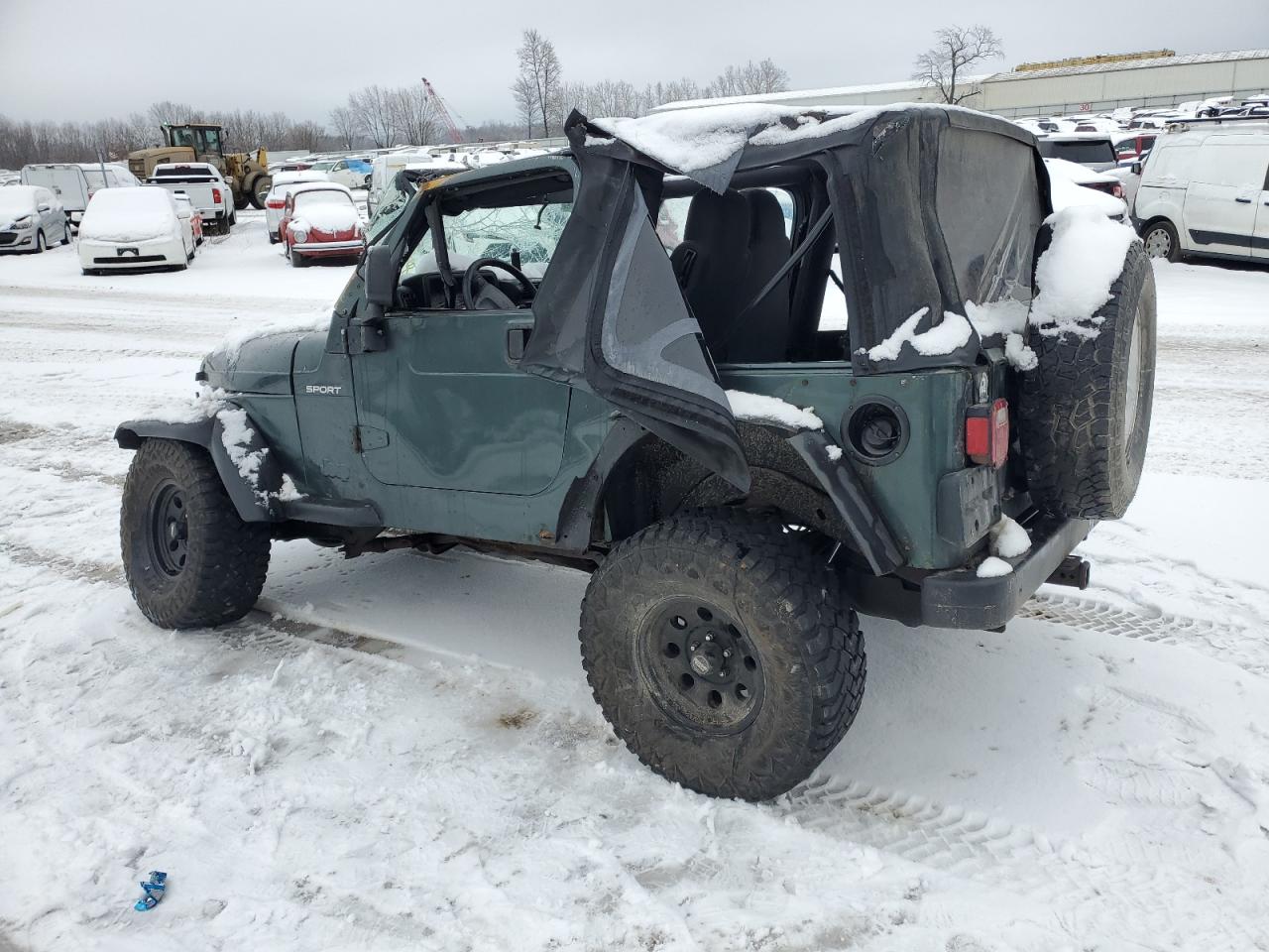 Lot #3041873426 2003 JEEP WRANGLER /