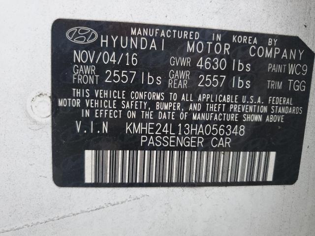 VIN KMHE24L13HA056348 2017 HYUNDAI SONATA no.12