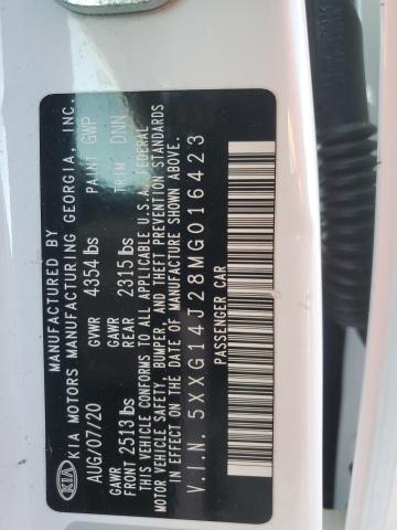 2021 KIA K5 LXS - 5XXG14J28MG016423