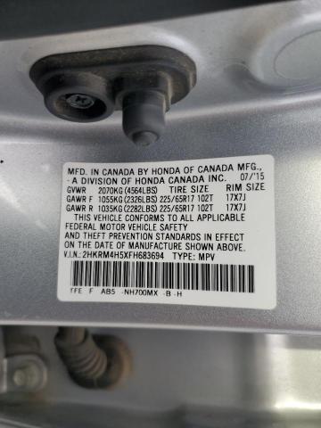 2015 HONDA CR-V EX - 2HKRM4H5XFH683694