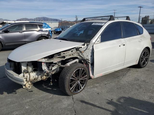 SUBARU IMPREZA 2. 2009 white  gas JF1GH60619G815784 photo #1