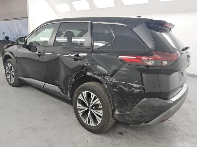 NISSAN ROGUE SV 2022 black  gas 5N1BT3BA4NC694443 photo #3