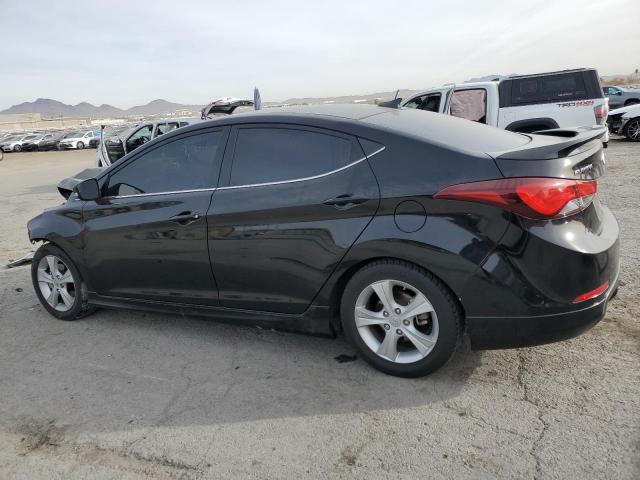 HYUNDAI ELANTRA SE 2016 black sedan 4d gas 5NPDH4AE5GH788492 photo #3