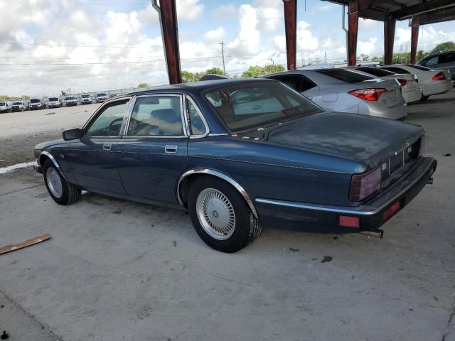 JAGUAR XJ6 1988 blue  gas SAJHV1649JC552411 photo #3