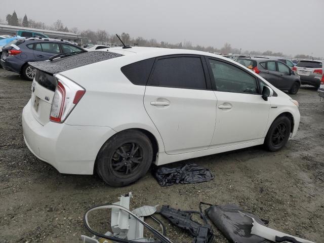 TOYOTA PRIUS 2013 white  hybrid engine JTDKN3DU8D1709462 photo #4