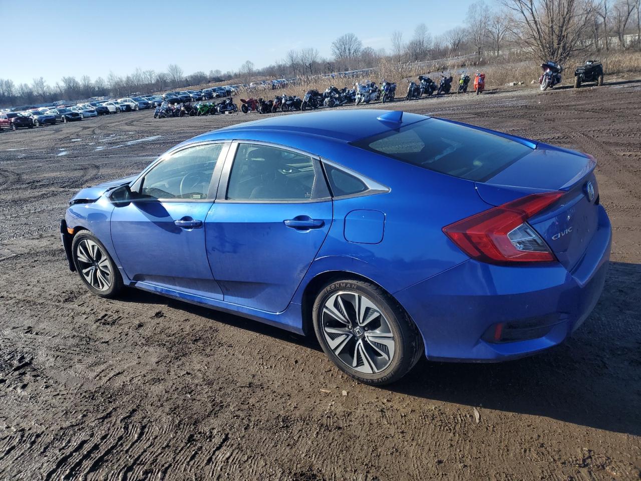 Lot #3052366630 2018 HONDA CIVIC EX