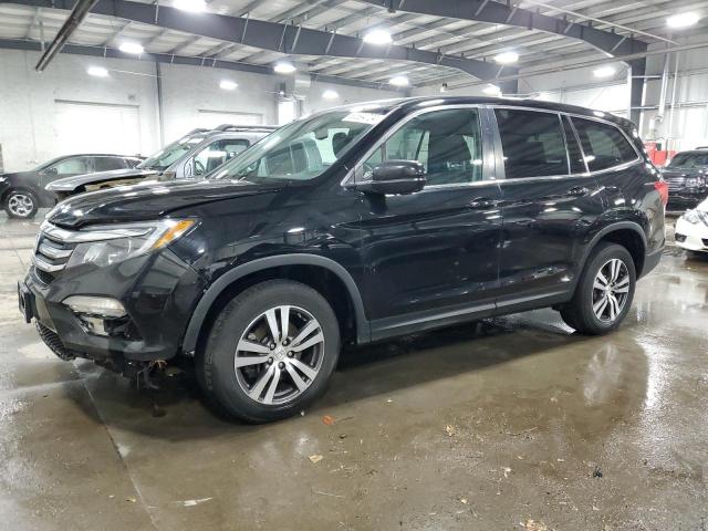 HONDA PILOT EXL 2016 black  gas 5FNYF6H55GB089404 photo #1