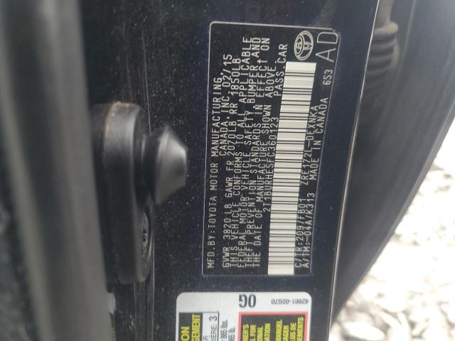 2015 TOYOTA COROLLA L - 2T1BURHE5FC360123