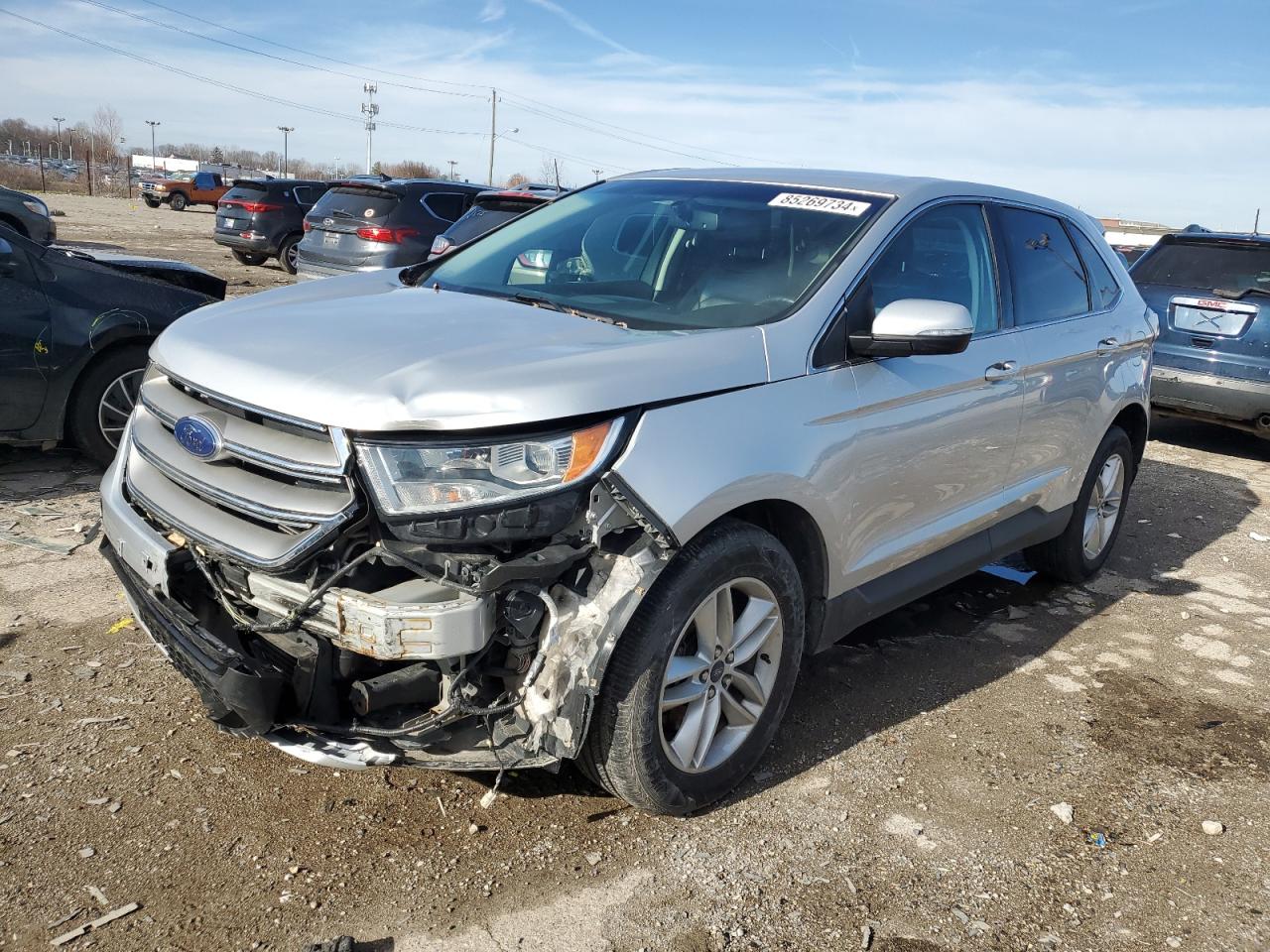 Lot #3027027801 2017 FORD EDGE SEL