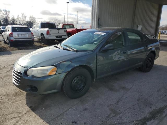 CHRYSLER SEBRING LX 2004 green  gas 1C3EL46R34N184471 photo #1