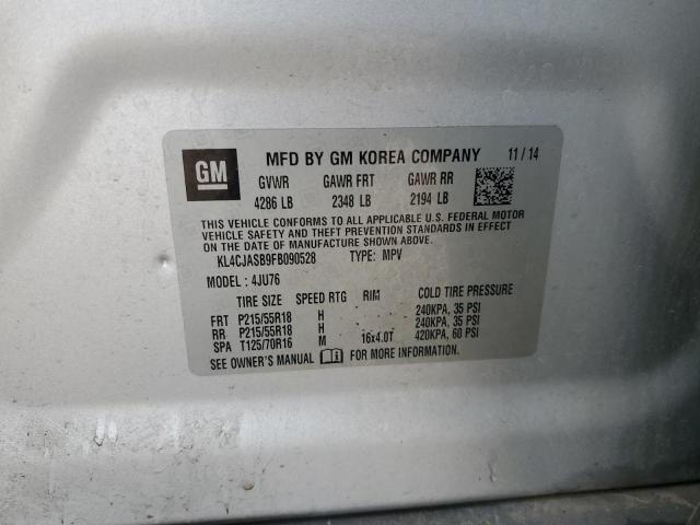 2015 BUICK ENCORE - KL4CJASB9FB090528