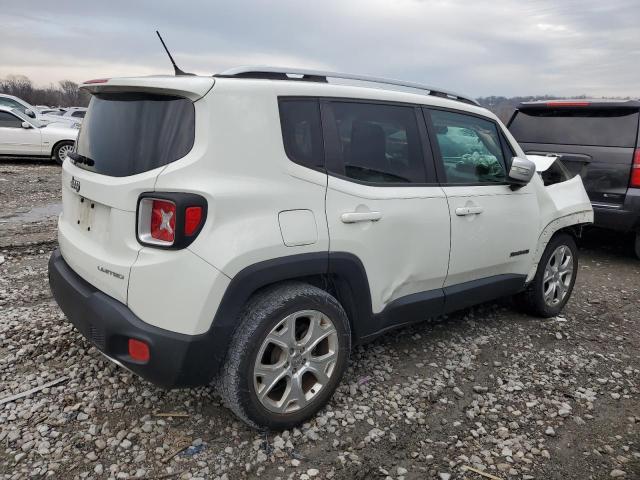 Vin: zaccjadt8gpd70928, lot: 86652434, jeep renegade limited 20163