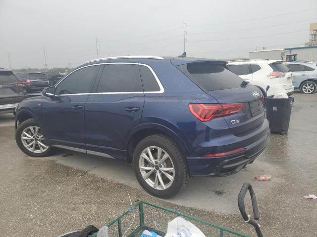 AUDI Q3 PREMIUM 2022 blue  gas WA1DECF34N1140313 photo #3