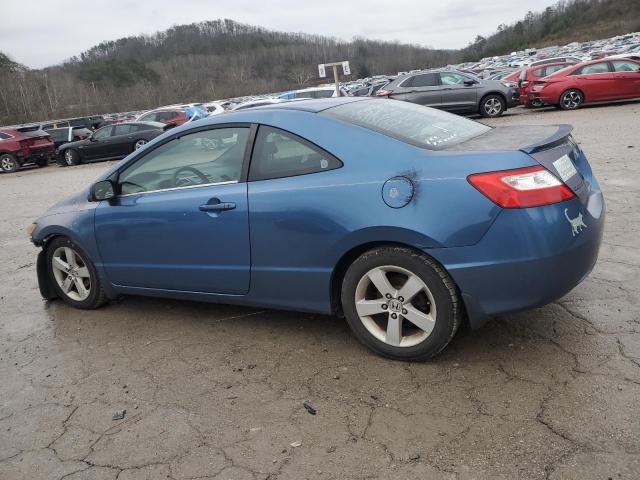 HONDA CIVIC EX 2006 blue  gas 2HGFG12886H567335 photo #3