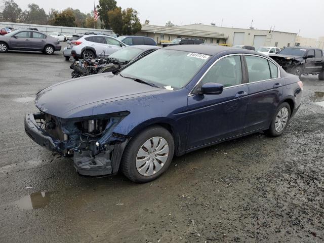 HONDA ACCORD LX 2008 blue  gas 1HGCP26338A090449 photo #1