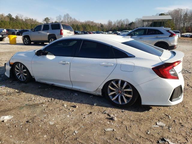 HONDA CIVIC SI 2018 white  gas 2HGFC1E55JH703135 photo #3