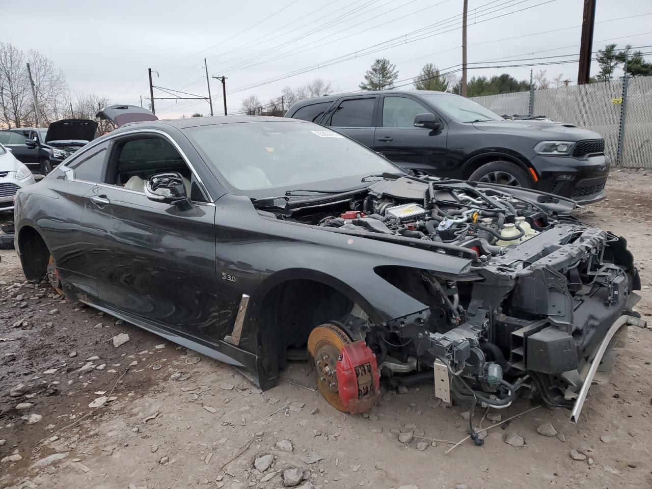 Lot #3024275872 2019 INFINITI Q60 RED SP