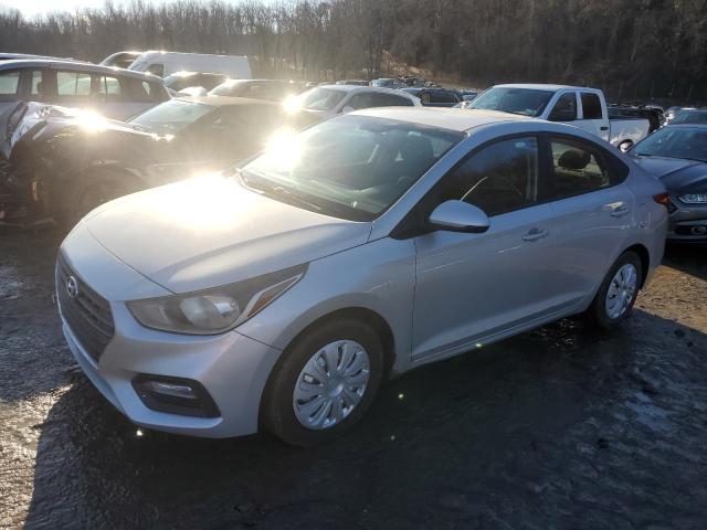 HYUNDAI ACCENT SE 2018 silver  gas 3KPC24A31JE015459 photo #1