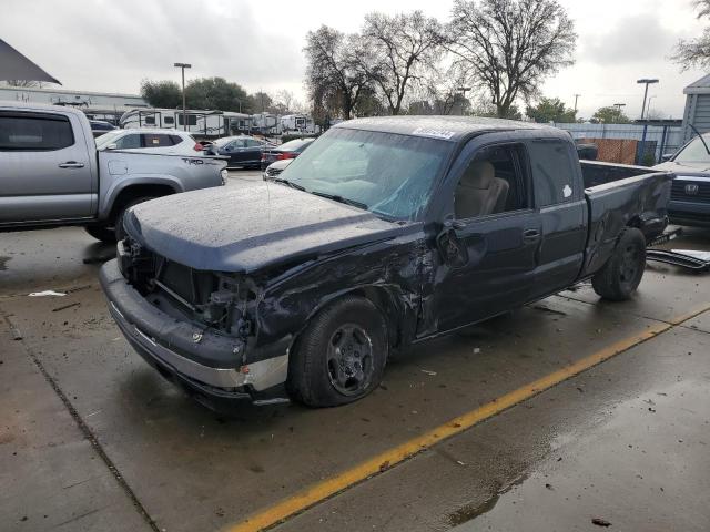 CHEVROLET SILVERADO 2004 blue  gas 2GCEC19V541273012 photo #1