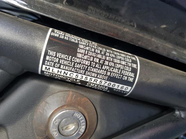 2024 HONDA CMX300 A MLHNC5355R5700160