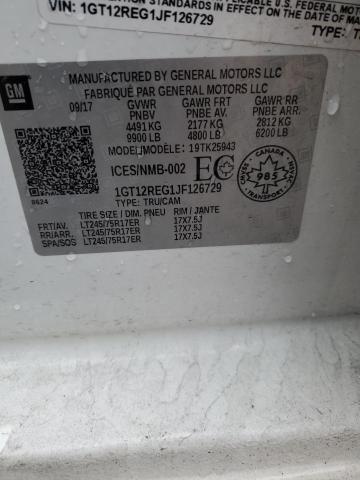 2018 GMC SIERRA K25 - 1GT12REG1JF126729