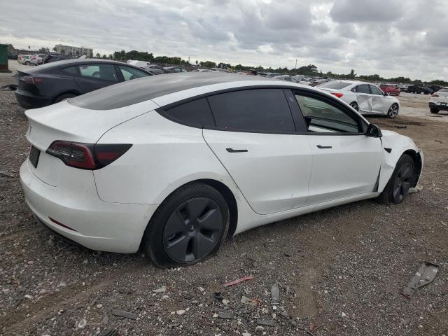 TESLA MODEL 3 2021 white  electric 5YJ3E1EA8MF048309 photo #4