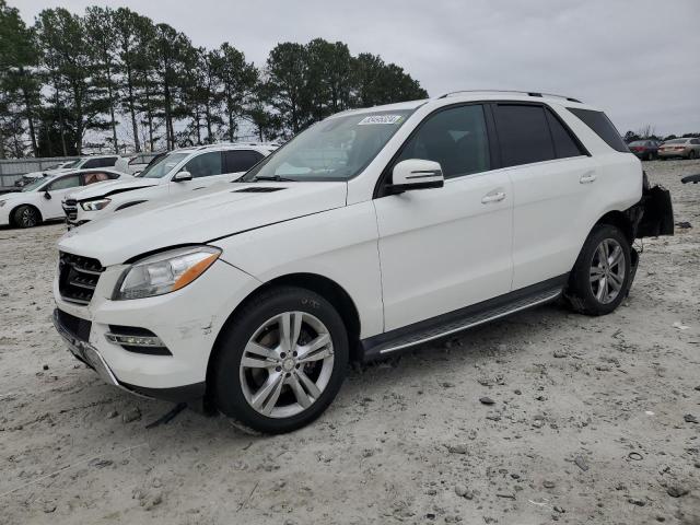 MERCEDES-BENZ ML 250 BLU 2015 white  diesel 4JGDA0EB2FA468674 photo #1