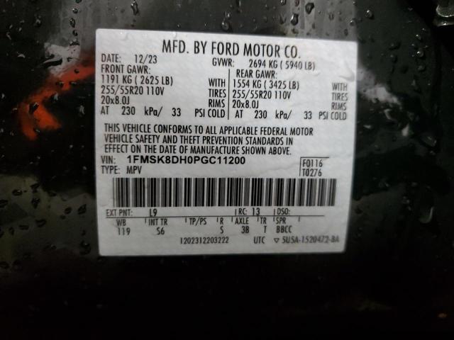 2023 FORD EXPLORER X - 1FMSK8DH0PGC11200