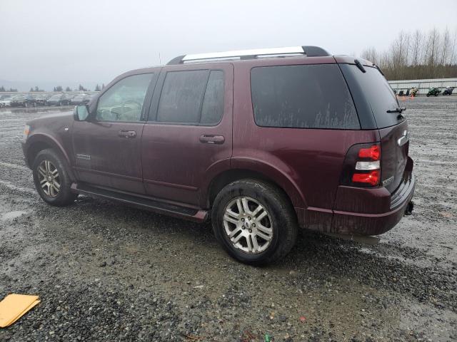 FORD EXPLORER L 2007 burgundy  gas 1FMEU75897UA80768 photo #3