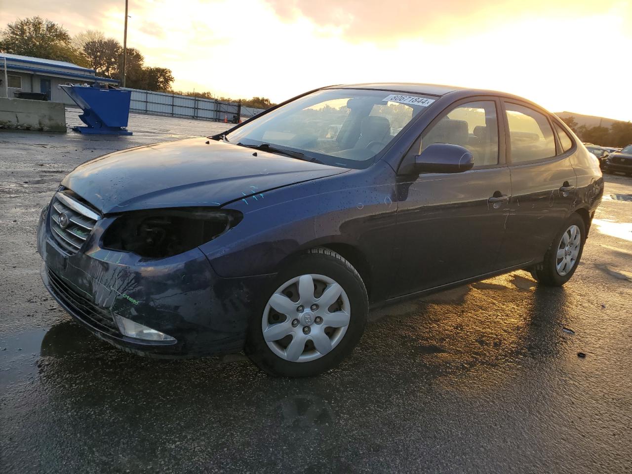 Lot #3030240131 2008 HYUNDAI ELANTRA GL